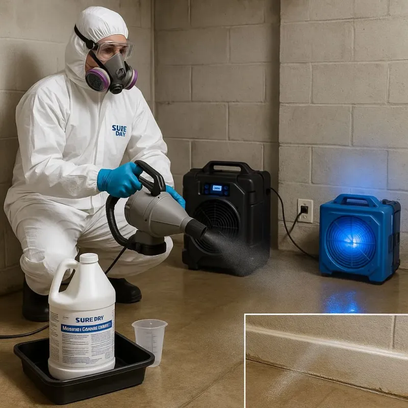 Sanitization and Odor Removal process in Cuero, TX