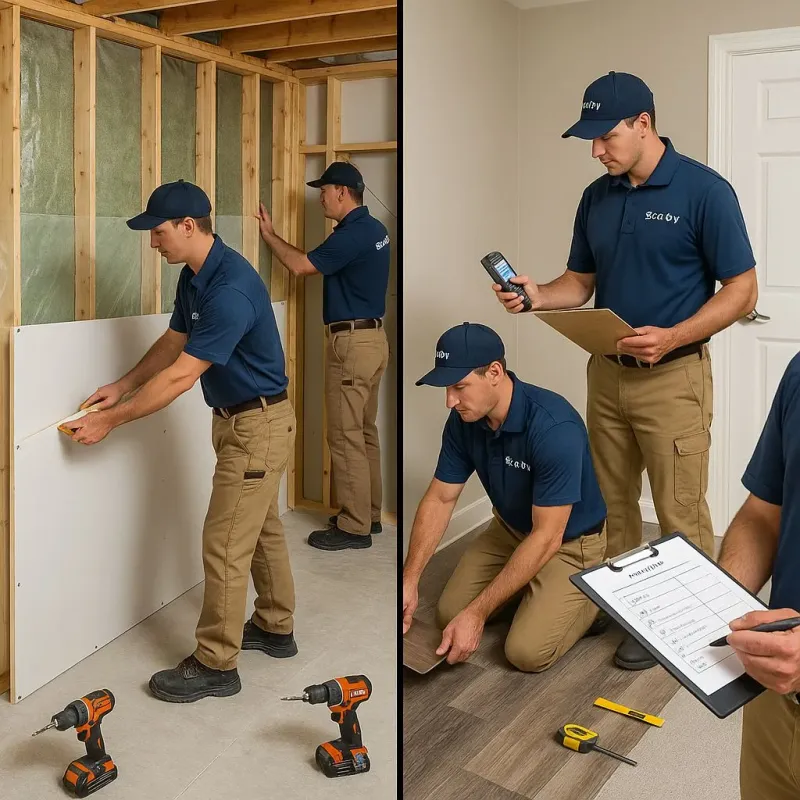 Repairs and Reconstruction process in Cuero, TX
